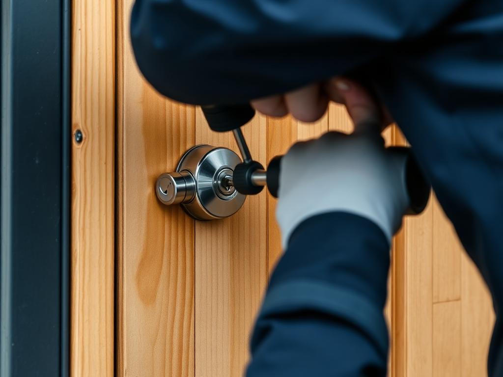 Lock installation by TrustedKey Locksmith in Melbourne